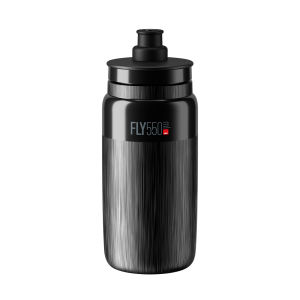Elite Bidon FLY tex black grey logo 550ml