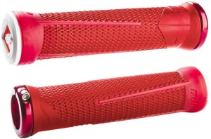 ODI AG1 LockOn Grip red-fire red, 135mm