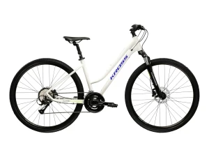 Rower gravel KROSS EVADO 4.0D M szary / granatowy / połysk