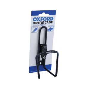 OXF Koszyk na bidon,dodat.moc. czarny,alu 6mm,anodowany