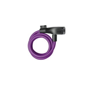 AXA Cable Lock Resolute Purple Key 120/0,8