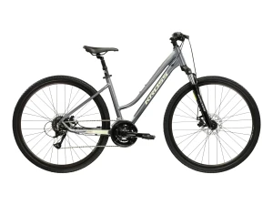 Rower crossowy KROSS EVADO 3.0 L (19") 28" szary / zielony / połysk