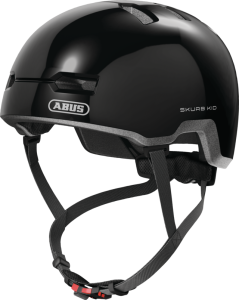 KASK ABUS Skurb Kid shiny black M 50-55CM