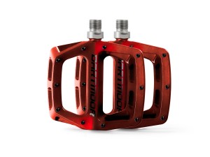 Dartmoor Pedały Vibe Pro, odlewane aluminium, łożyska maszynowe, red devil